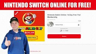 HOW TO GET NINTENDO SWITCH ONLINE FREE FOR 2 WEEKS!