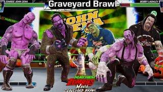 Graveyard Brawl Special Event  Game Play In WWE Mayhem  6 Star Zombies