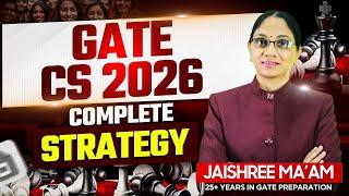 Gate 2026 Study Plan | Gate CSE Preparation | Gate 2026 Roadmap | Gate One Year Strategy 