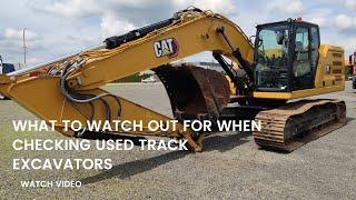 How to inspect used excavators?