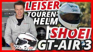 SHOEI GT-AIR 3 - extrem leiser & komfortabler Tourenhelm [Unboxing & erster Eindruck]