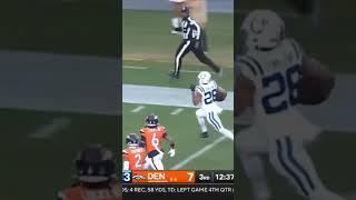 Indianapolis Colts RB Jonathan Taylor dropped the ball before scoring the touchdown