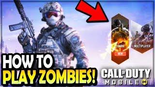 HOW TO PLAY COD MOBILE ZOMBIES (Call of Duty Mobile Zombies Download)