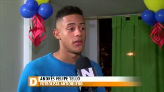 A Tello su talento le abrió las puertas del fútbol internacional [Noticias] - TeleMedellin