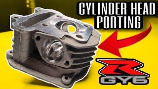 GY6 CYLINDER HEAD PORTING/2019 VITACCI ROCKET 