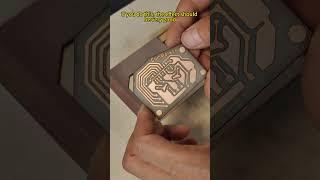 DIY Laser Engraving PCB, I used ComMarker B4 MOPA 60W#pcb #laserengraving #laser #pcb #diy