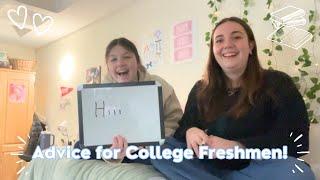 college advice from 2 introverted freshmen