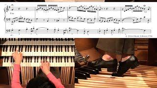 Bach, BWV 650, Sheet music 楽譜, Kommst du nun, Jesu, vom Himmel herunter バッハ, 汝イエスよ, 今天より降りたもうや