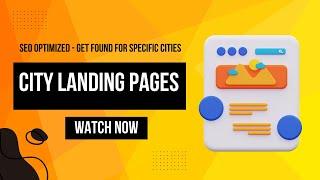 City Landing Pages for party rental business owners