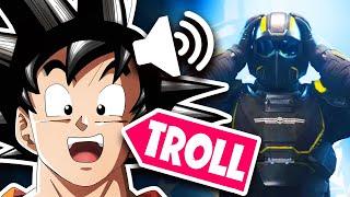 Goku VOICE TROLLS - HELLDIVERS 2