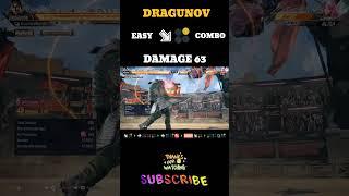 Dragunov combo tekken8 I Dragunov combo guide tekken 8#Dragunov#combo#tekken8