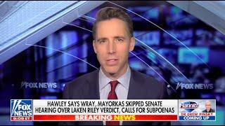 Hawley: It's Time To Clean House Within The DOJ, FBI, DHS & Reclaim Our Institutions