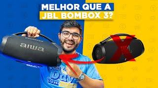 COMPREI a CAIXA de SOM que ta DESBANCANDO A JBL BOOMBOX! Aiwa Boombox 200W! (mais em conta)