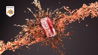 how I made this Coca-Cola scene in blender | Blender product animation tutorial | vfx world