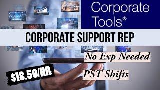 Work From Home with Corporate Tools | Corporate Support Rep | No Degree or Exp | APPLY TODAY!