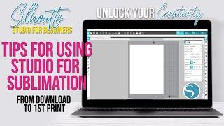 Sublimations for Beginners using Silhouette Studio| Top Tips for Success