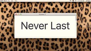 Lil Tecca - NEVER LAST (Lyric Video)