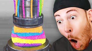 Hydraulic Press Turns Things Into Worms...