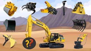 ALAT BERAT EXCAVATOR ATTACHMENT | Magnet, Roller Compactor, Auger, Tree Shear, Multi Processor, Rake