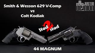 Colt Kodiak vs S&W 629 PC V-Comp