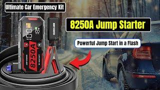 8250A Jump Starter: Powerful Jump Start in a Flash |