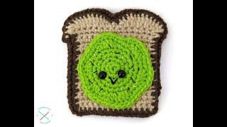 Amigurumi Avocado Toast