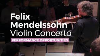 Felix Mendelssohn -  Violin Concerto Op 64 in E minor