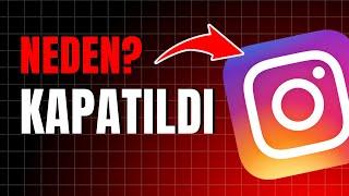 İnstagram Neden Kapatıldı?