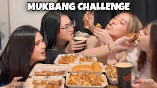 MUKBANG CHALLENGE  KASAMA ANG MGA KAPATID NI FRANZ#sabbyandsophia #yajifigueroa #yabby #franzphia