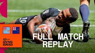 INTENSE battle for Bronze | Fiji v New Zealand | Men's 3rd Place Playoff | HSBC Madrid Sevens