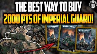 How to get a 2000pts Astra Militarum Army for ONLY £190!?  | Warhammer 40,000