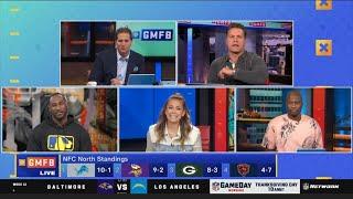 GMFB | "NFC North is a murderous division" - Kyle on Lions, Packers and Vikings win in NFL Week 12