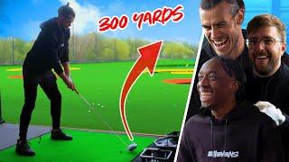 GARETH BALE EPIC TOPGOLF CHALLENGE ft Manny & Iain Stirling