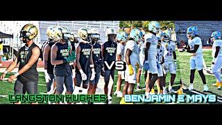 Langston Hughes High School vs Mays High School Exclusive Football Match Up (Full Game Highlights)