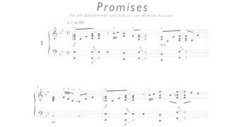 Daniel Hellbach: Promises for piano solo from RockBallads Vol. 3