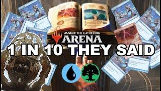 New 3 Mana Infinty Loop  - Simic Green/blue Mill? - MTG Arena Historic