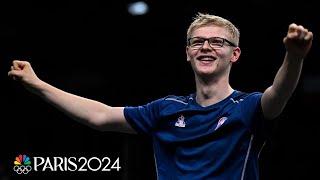 France's Felix Lebrun leaves NO DOUBT in flawless win for table tennis bronze | Paris Olympics