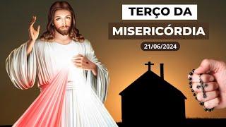 Terço da Misericórdia ao Vivo de Hoje - 21/06/2024