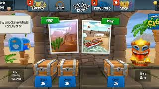 "Beach Buggy Racing 2 | Beach Buggy Gold Ridge Bridge | Beach Buggy Bull Power Up"