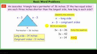 Homework - 6 basic word problems