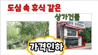 (NO. 109) 충북 제천시 하소동/ 도심속 정원을 갖춘 2층 상가건물/ 가격인하 ㅡ 5억3천만