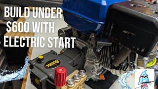 4GPM Electric Start Pressure Washer Build for Under $600