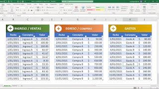 How to do business accounting with Excel