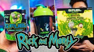 Rick And Morty Unstable Portal Fluid GFUEL Flavor Review!