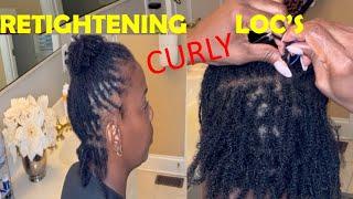 How To  Interlock  Microlocs The Right Way : Retightening Locs By Myself