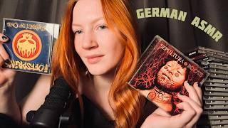 German ASMR  meine alten CDs – Part 2 (show & tell, whispering)