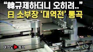 [여의도튜브] “韓규제하더니 오히려..” 日 소부장 ‘대역전’ 통곡 / 머니투데이방송