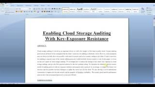 Enabling Cloud Storage Auditing With Key-Exposure Resistance