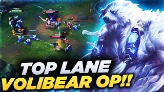 TOP LANE VOLİBEAR ÇOK GÜÇLÜ!! | BU ŞAMPİYONU KESMEK ÇOK ZOR!! | VOLİBEAR ÖĞRETİCİ OYNANIŞ | Emre Bey