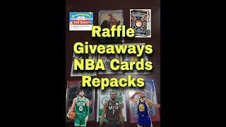 NBA Cards repack Raffle Giveaway!!!